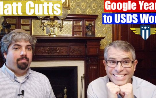 Video: Matt Cutts, ex administrador de spam web de Google, durante sus días en Google, trabajo actual en US Digital Services